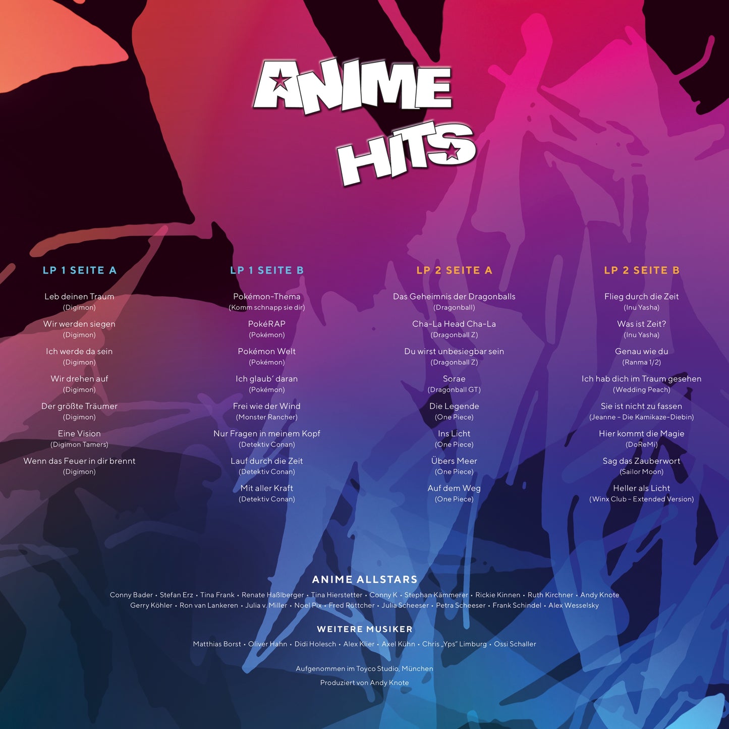 ANIME HITS Vinyl 2te Auflage