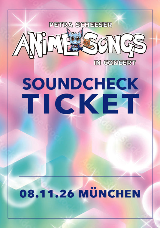 Soundcheck Ticket 08.11.26 München