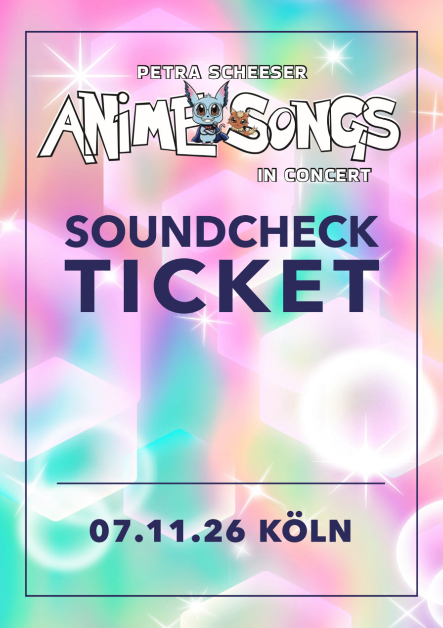 Soundcheck Ticket 07.11.26 Köln
