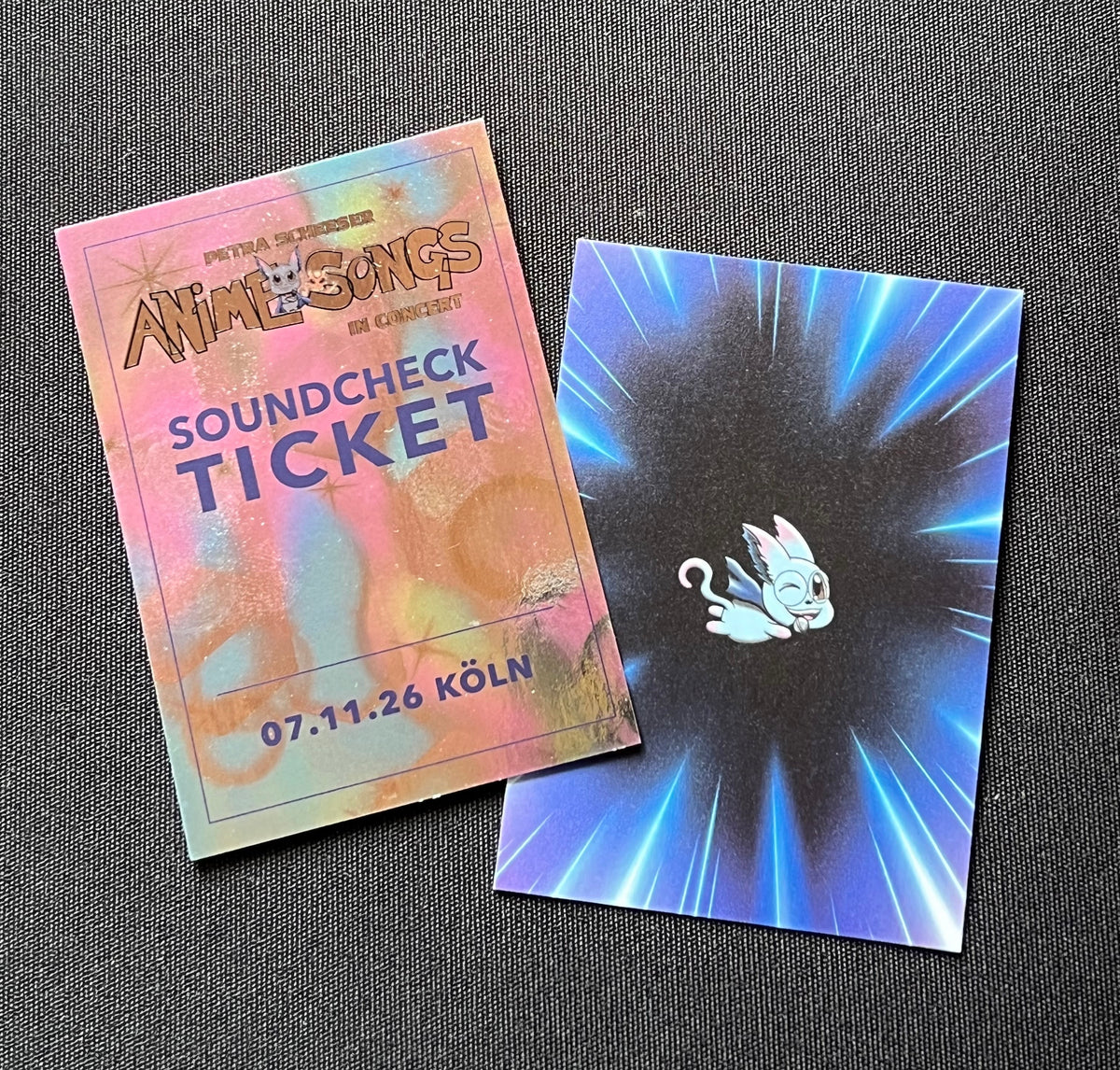 Soundcheck Ticket 07.11.26 Köln