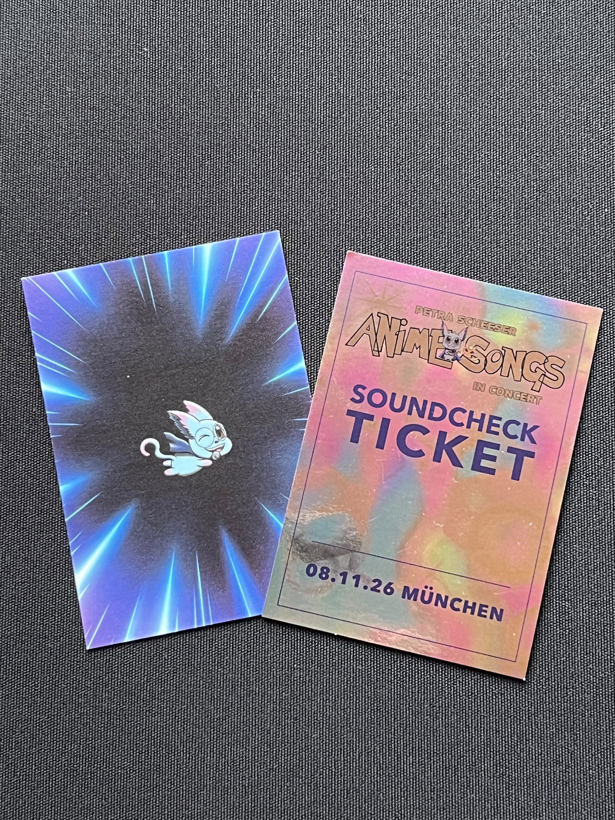 Soundcheck Ticket 08.11.26 München